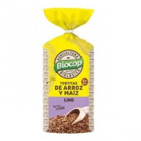 Tortitas de Arroz, Maiz y Lino Bio Biocop