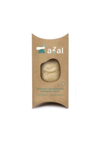 Discos Peeling Facial de Luffa Eco Azal