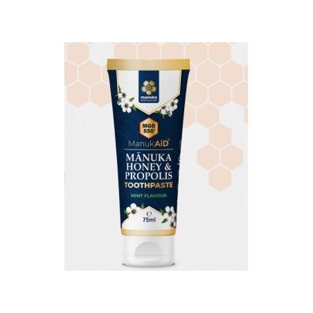 Dentifrico de Miel de Manuka y Propolis Manuka New Zeland