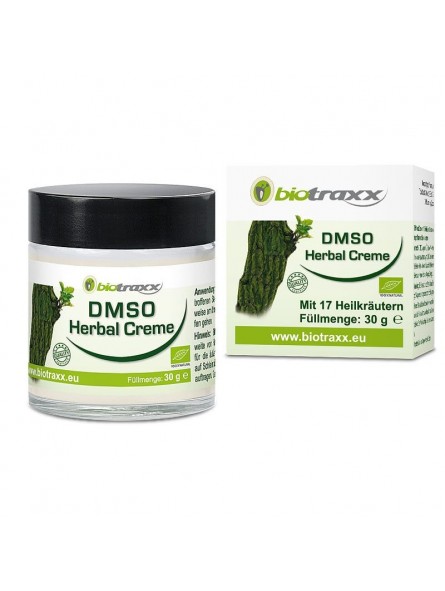 Crema de hierbas y DMSO Biotraxx