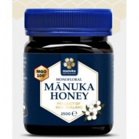 Miel de Manuka brut MGO 100+ monofloral Manuka Nouvelle-Zélande