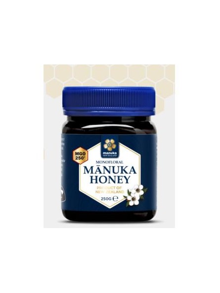 Miel de Manuka MGO 250+ monofloral Manuka New Zeland