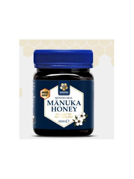 Miel de Manuka MGO 400+ monofloral Manuka New Zeland