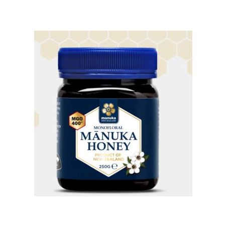 Miel de Manuka MGO 400+ monofloral Manuka New Zeland