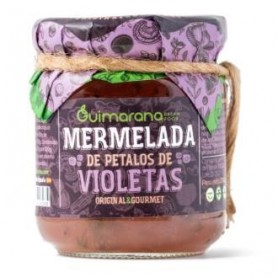 Mermelada de Petalos de Violeta sin gluten vegan Guimarana