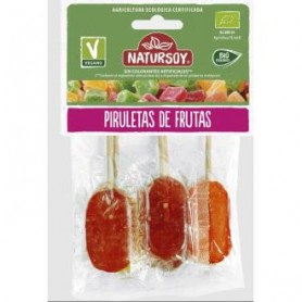 Piruletas 5 sabores Natursoy