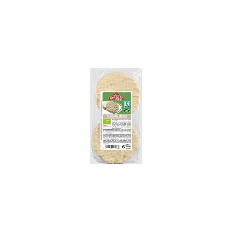 Tortas de Arroz con yogur Natursoy