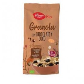 Granola con Chocolate y Coco Bio El Granero