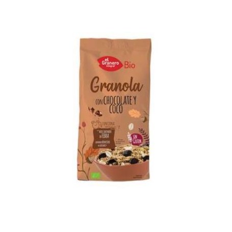 Granola con Chocolate y Coco Bio El Granero