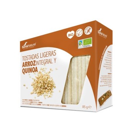 Tostadas de Arroz integral Y Quinoa Bio Soria Natural