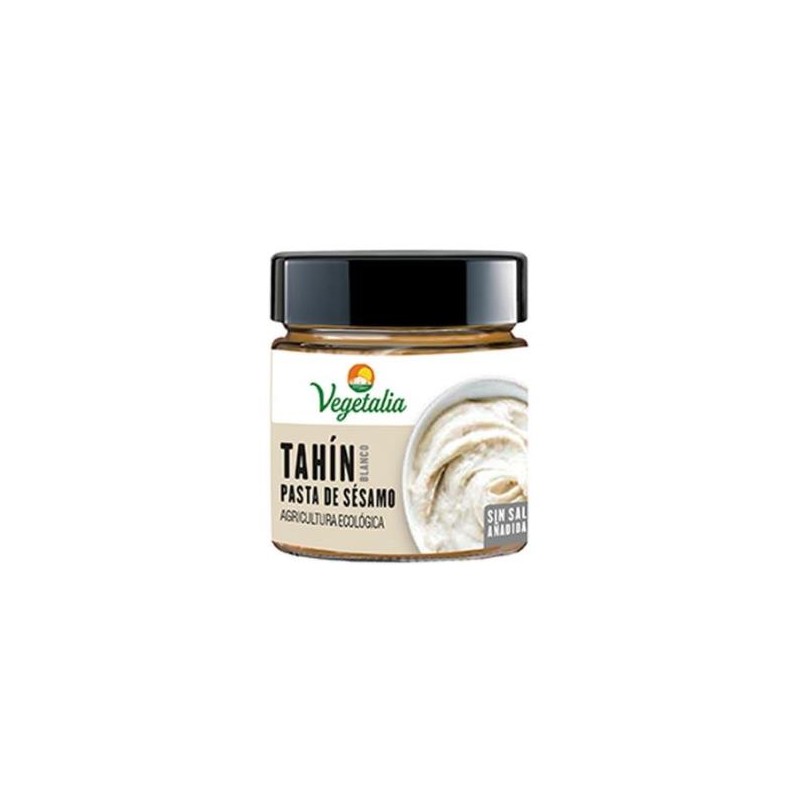 Tahin Blanco crudo Bio sin sal Vegetalia