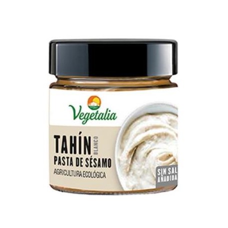 Tahin Blanco crudo Bio sin sal Vegetalia