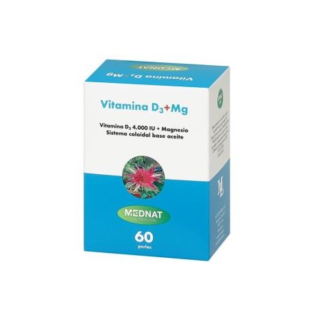Vitamina D3 y Magnesio Mednat