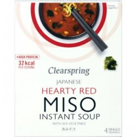 Sopa de Miso Picante con algas instantanea Clearspring