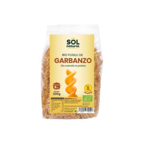 Fusilli de Garbanzos Sol Natural