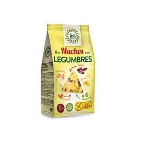 Nachos con Legumbres no fritos Bio sin gluten Sol Natural