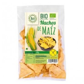 Nachos de Maiz natural Bio sin gluten Sol Natural