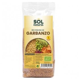 Risoni de Garbanzo Bio sin gluten Vegan Sol Natural