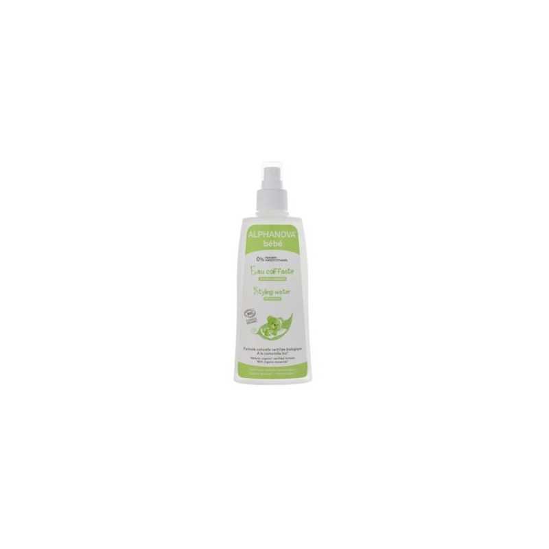 Agua de Peinado para Bebe Bio Alphanova