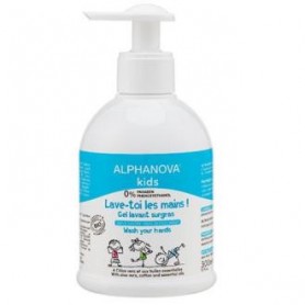 Kids gel desinfectante lavate las manos Bio Alphanova