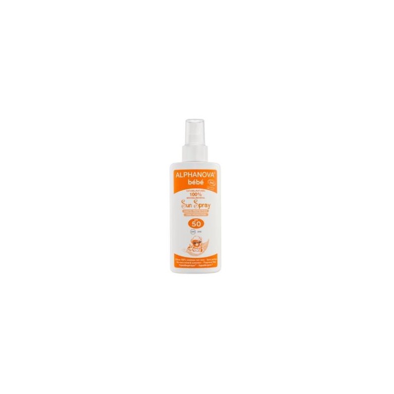 Spray Solar SPF 50 bebe Bio Alphanova