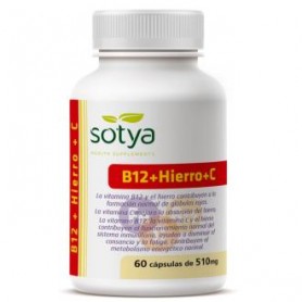 Vitamina B12, Hierro y Vitamina C Sotya