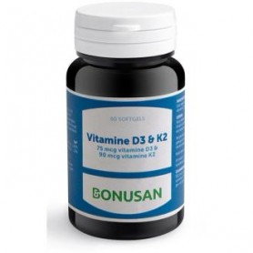 Vitamina D3 y K2 Bonusan