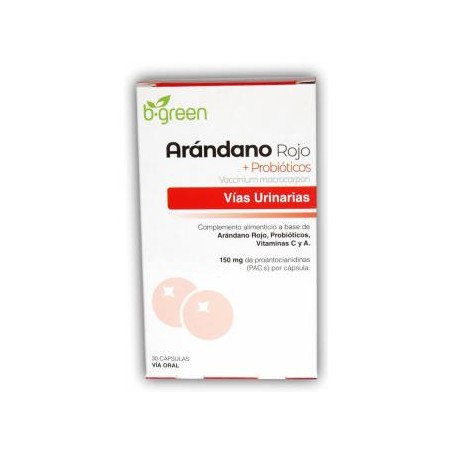 Arandano Rojo y Probioticos B. Green