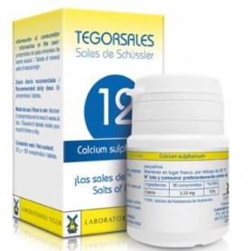 Tegorsal Nº12 - Calcium - Sulfuricum