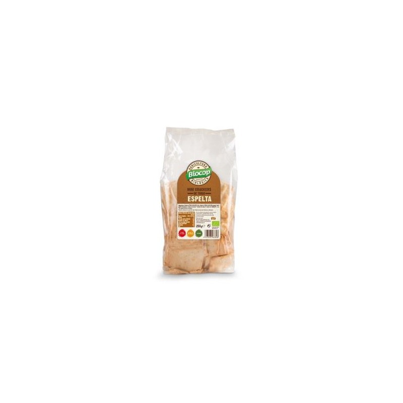 Mini Crackers de Trigo Espelta Bio Vegan Biocop