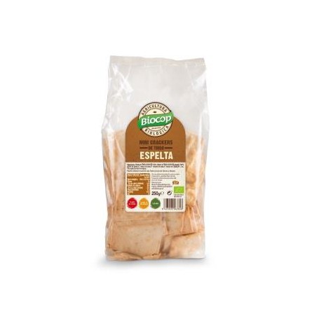 Mini Crackers de Trigo Espelta Bio Vegan Biocop