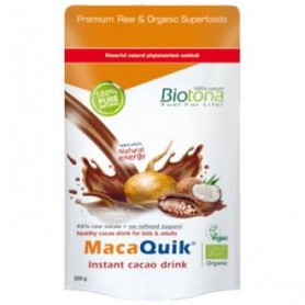 Macaquik instant cacao drink Bio Biotona
