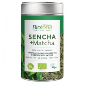 Sencha con Matcha Te Verde Bio Vegan Biotona