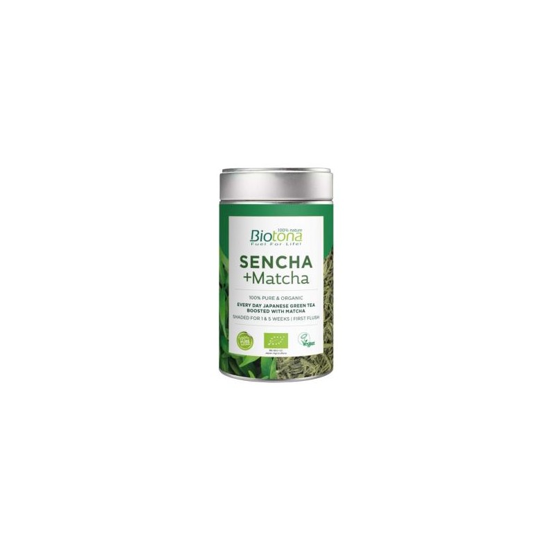 Sencha con Matcha Te Verde Bio Vegan Biotona