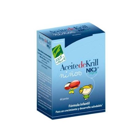 Aceite de Krill NKO niños Cien por Cien Natural