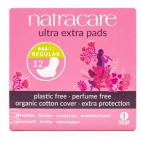 Compresse normale avec ailes Ultra Extra Natracare