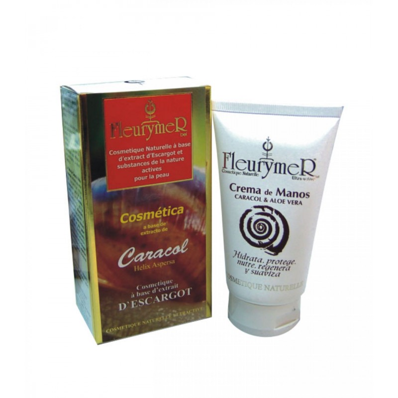 Crema de Manos caracol y aloe Fleurymer