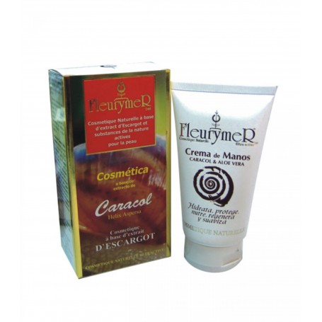 Crema de Manos caracol y aloe Fleurymer