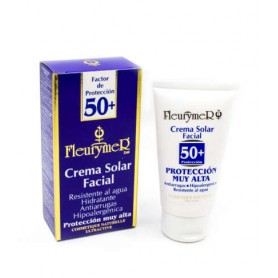 Crema Solar facial SPF-50+ Fleurymer