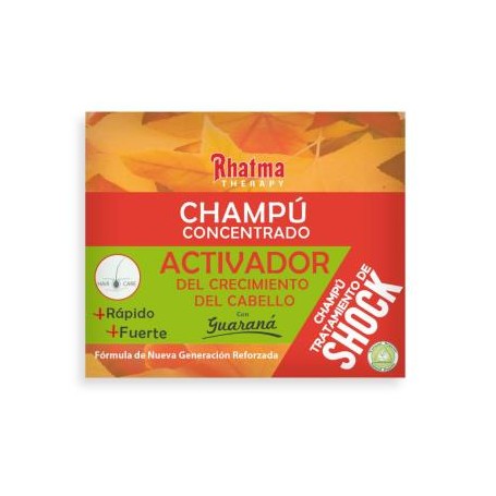 Champu activador del crecimiento guarana Rhatma