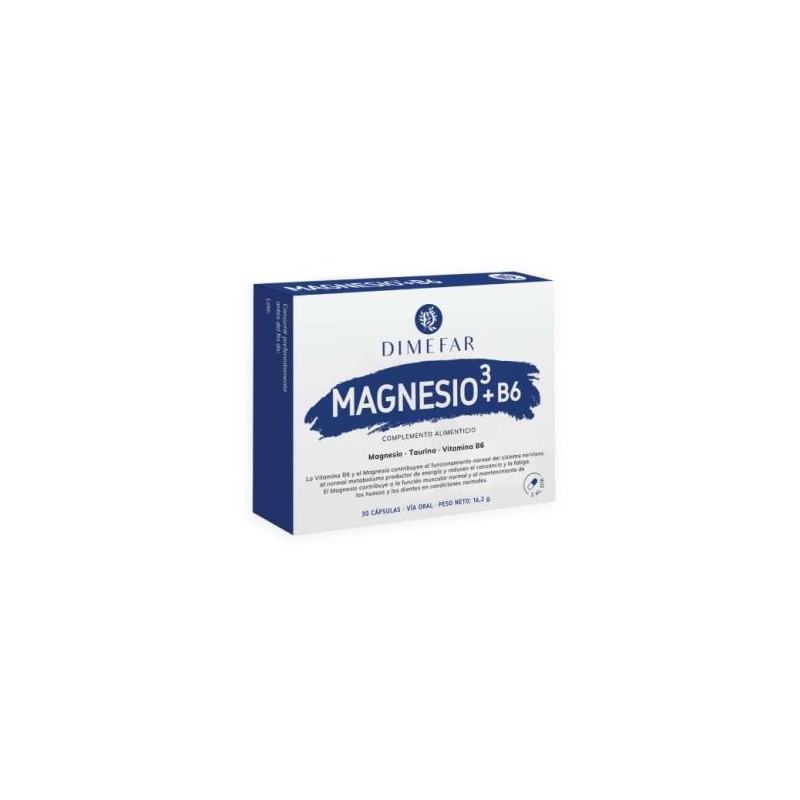 Magnesio 3 y B6 Dimefar