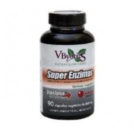 Superenzimas formula vegetariana Vbyotics