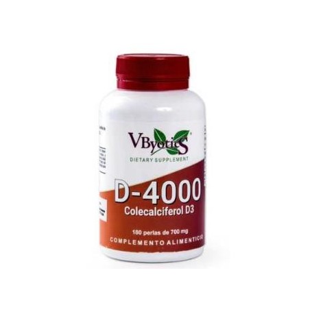 Vitamina D3 4000 ui Vbyotics