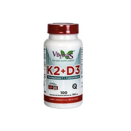 Vitamina K2 y D3 Vbyotics