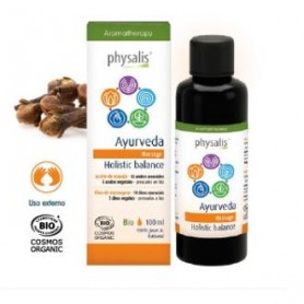Ayurveda holistic balance aceite masaje Bio Physalis