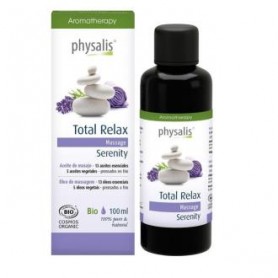 Relax serenidad aceite masaje Bio Physalis