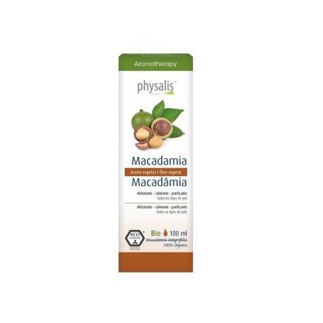 Aceite Vegetal de Macadamia Bio Physalis