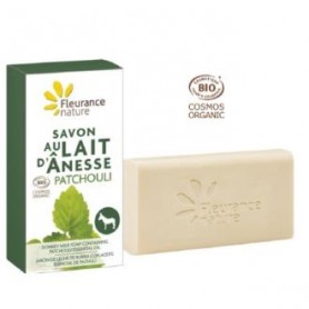 Jabon Leche de Burra con patchouli Fleurance Nature
