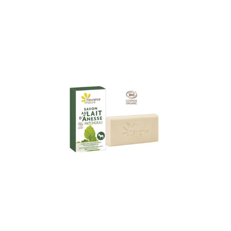 Jabon Leche de Burra con patchouli Fleurance Nature