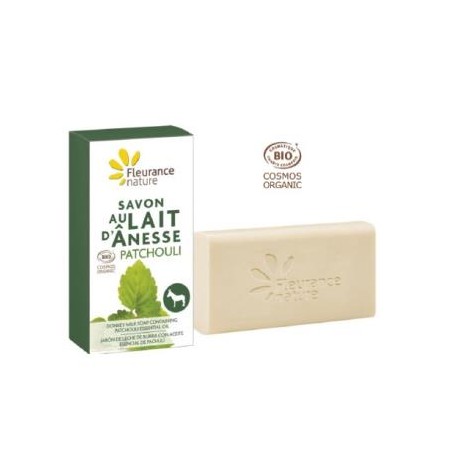 Jabon Leche de Burra con patchouli Fleurance Nature